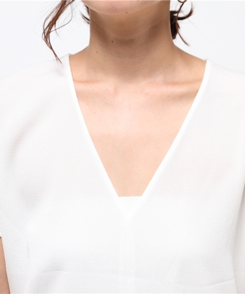 10 CROSBY DEREK LAM(テンクロスビーデレクラム)の「10CROSBY フリンジツキ F/S ブラウス◆(シャツ/ブラウス・レディース・ホワイト系その他・36/38)」の5枚目の写真