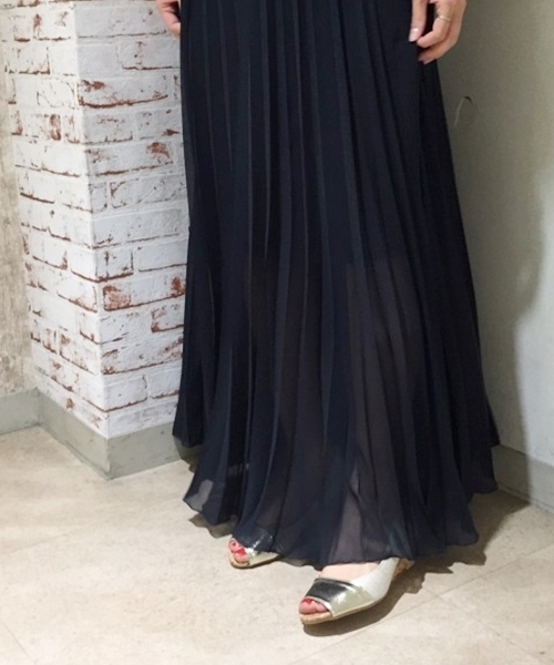 LE TALON(ルタロン)の「4cmハイショクオープントゥウエッジ◆(パンプス・レディース・ネイビー/ゴールド/ピンク・36/37/37.5/36.5/35.5)」の14枚目の写真