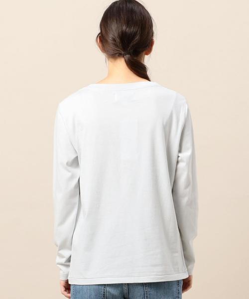 AMERICANA(アメリカーナ)の「<Americana(アメリカーナ)>ベーシック ロゴカットソー:◆(Tシャツ/カットソー・レディース・ブラック/ライトグレー/ブラウン・MEDIUM)」の15枚目の写真