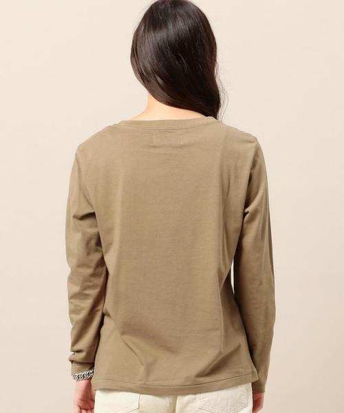 AMERICANA(アメリカーナ)の「<Americana(アメリカーナ)>ベーシック ロゴカットソー:◆(Tシャツ/カットソー・レディース・ブラック/ライトグレー/ブラウン・MEDIUM)」の8枚目の写真