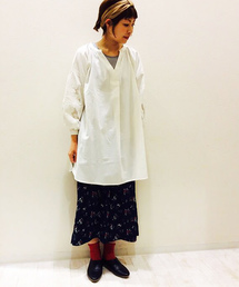 LBC | 袖刺繍ワンピース(ワンピース)