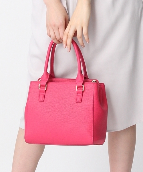 Andemiu（アンデミュウ）の「2WAYジップショルダーBAG752316（ショルダーバッグ・アイボリー/ピンク/ネイビー・FREE）」の21枚目の写真