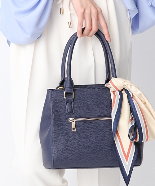 Andemiu（アンデミュウ）の「2WAYジップショルダーBAG752316（ショルダーバッグ・アイボリー/ピンク/ネイビー・FREE）」の22枚目の写真