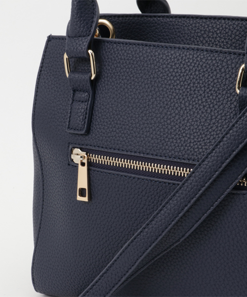 Andemiu（アンデミュウ）の「2WAYジップショルダーBAG752316（ショルダーバッグ・アイボリー/ピンク/ネイビー・FREE）」の6枚目の写真