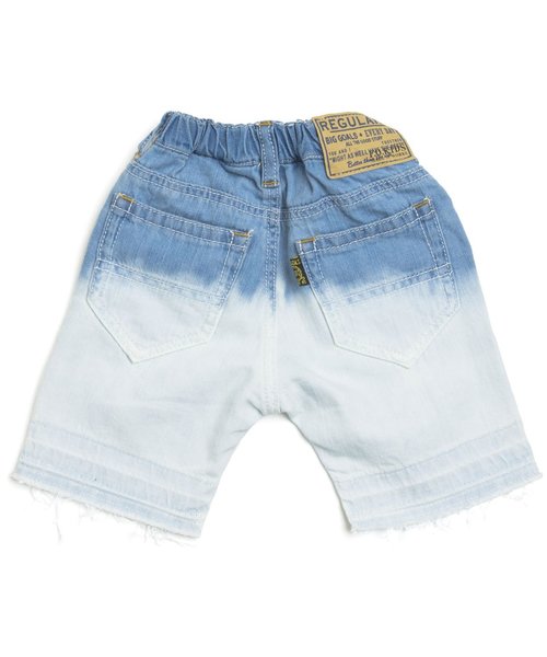 F.O.KIDS（エフオーキッズ）の「グランジデニムハーフパンツ 5分丈（デニムパンツ・キッズ・サックスブルー/ブルー・100/120/95/80/90/110/140/130）」の7枚目の写真