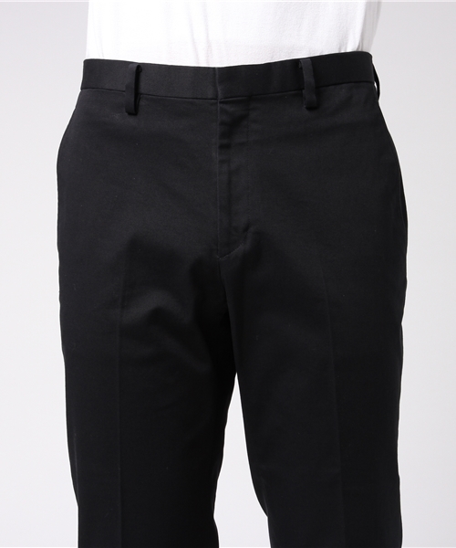 WILD LIFE TAILOR Adam et Rope'（ワイルドテーラーアダムエロペ　）の「【WILD LIFE TAILOR】チノアンクルトラウザース（スラックス・メンズ・オリーブ/ベージュ/ネイビー・M/S/L）」の6枚目の写真