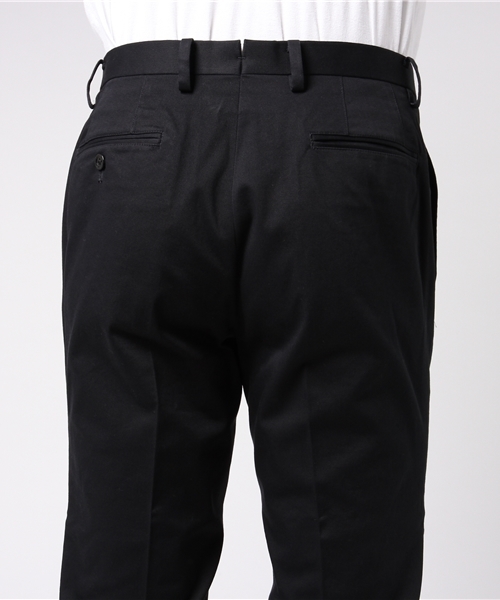 WILD LIFE TAILOR Adam et Rope'（ワイルドテーラーアダムエロペ　）の「【WILD LIFE TAILOR】チノアンクルトラウザース（スラックス・メンズ・オリーブ/ベージュ/ネイビー・M/S/L）」の7枚目の写真