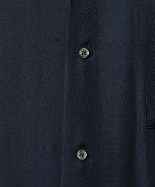 BEAUTY&YOUTH UNITED ARROWS（ビューティーアンドユースユナイテッドアローズ）の「BY レーヨン オープンカラー ショートスリーブ シャツ ◆（シャツ/ブラウス・メンズ・オレンジ/ネイビー・LARGE/X-LARGE/MEDIUM/SMALL）」の13枚目の写真