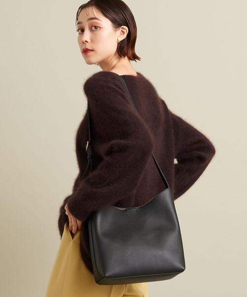 BEAUTY&YOUTH UNITED ARROWS(ビューティーアンドユースユナイテッドアローズ)の「【WEB限定】BY∴ フェイクレザーミニソフトショルダーバッグ -2WAY-(ショルダーバッグ・レディース・ブラック/ブラウン/ナチュラル/オリーブ/ベージュ・FREE)」の6枚目の写真