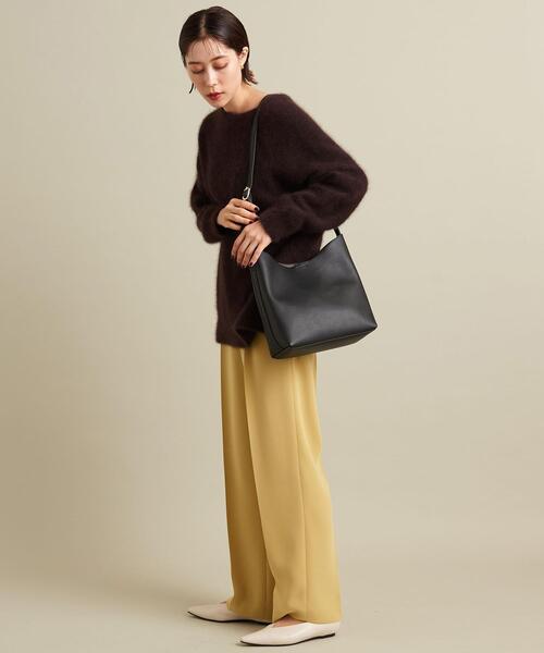 BEAUTY&YOUTH UNITED ARROWS(ビューティーアンドユースユナイテッドアローズ)の「【WEB限定】BY∴ フェイクレザーミニソフトショルダーバッグ -2WAY-(ショルダーバッグ・レディース・ブラック/ブラウン/ナチュラル/オリーブ/ベージュ・FREE)」の8枚目の写真