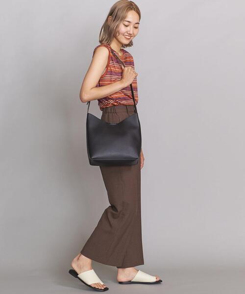 BEAUTY&YOUTH UNITED ARROWS(ビューティーアンドユースユナイテッドアローズ)の「【WEB限定】BY∴ フェイクレザーミニソフトショルダーバッグ -2WAY-(ショルダーバッグ・レディース・ブラック/ブラウン/ナチュラル/オリーブ/ベージュ・FREE)」の10枚目の写真