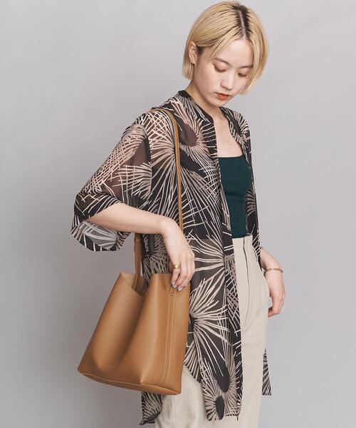 BEAUTY&YOUTH UNITED ARROWS(ビューティーアンドユースユナイテッドアローズ)の「【WEB限定】BY∴ フェイクレザーミニソフトショルダーバッグ -2WAY-(ショルダーバッグ・レディース・ブラック/ブラウン/ナチュラル/オリーブ/ベージュ・FREE)」の17枚目の写真