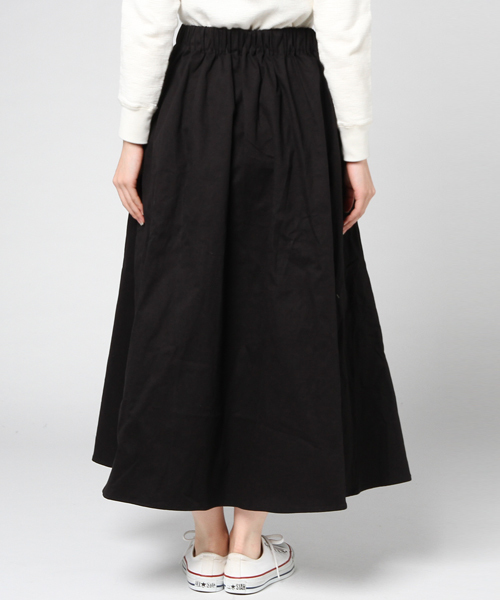 MERLOT（メルロー）の「ロングフレアスカート1146（スカート・レディース・ネイビー/レッド/ベージュ/ブラック/カーキ・FREE）」の22枚目の写真