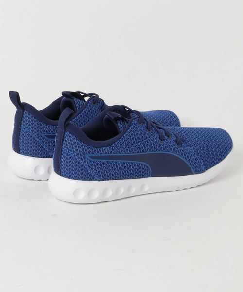 PUMA（プーマ）の「カーソン V2 ニット（スニーカー・メンズ・ベージュ/ブルー/レッド/グレー・25.0cm/25.5cm/26.0cm/26.5cm/27.0cm/27.5cm/28.0cm/28.5cm/29.0cm）」の6枚目の写真