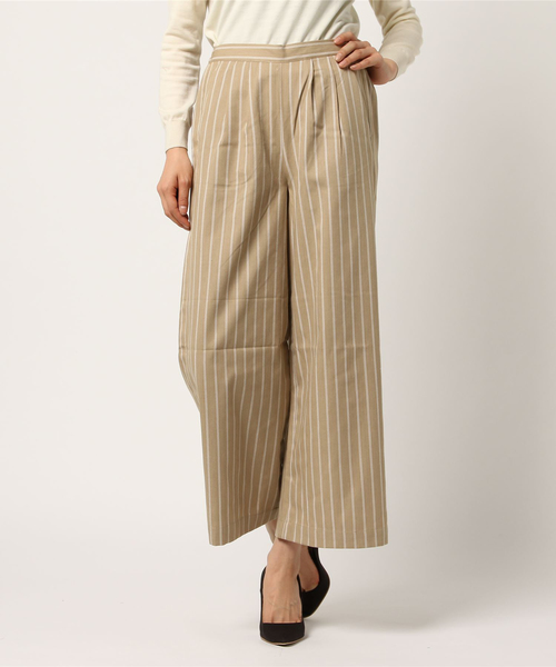 AMERICAN HOLIC(アメリカンホリック)の「12col.ベーシックワイドパンツ(その他パンツ・レディース・その他28/ネイビー/ベージュ/グリーン/ストライプ/ブラック/ライトグレー/ピンク/イエロー/グレー系その他/カーキ/ブルー系その他・M/L)」の12枚目の写真