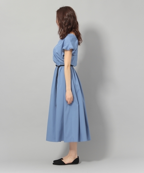 Andemiu(アンデミュウ)の「ムジガララッフルソデワンピース786076(ワンピース・レディース・イエロー/ブルー/その他・FREE)」の9枚目の写真
