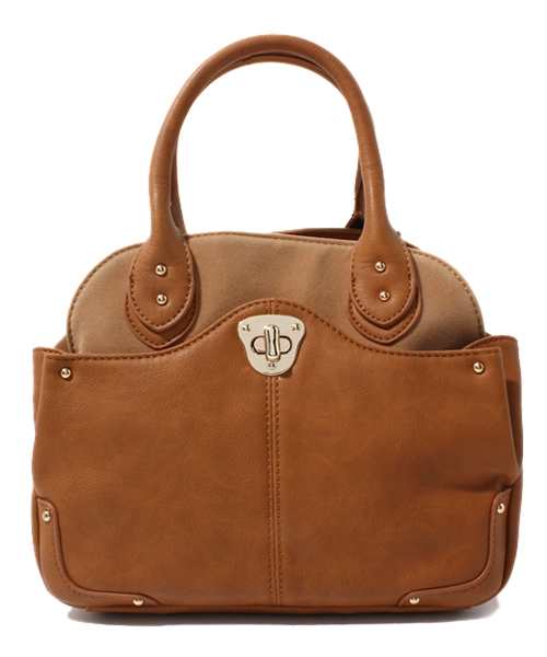 Soareak（ソアリーク）の「【CASSELINI】コンビポケットボストン（ボストンバッグ・レディース・アイボリー/ブルー/キャメル・FREE）」の3枚目の写真