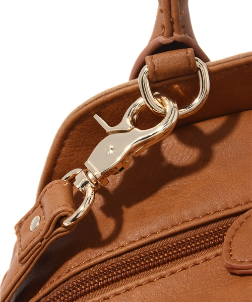 Soareak（ソアリーク）の「【CASSELINI】コンビポケットボストン（ボストンバッグ・レディース・アイボリー/ブルー/キャメル・FREE）」の7枚目の写真