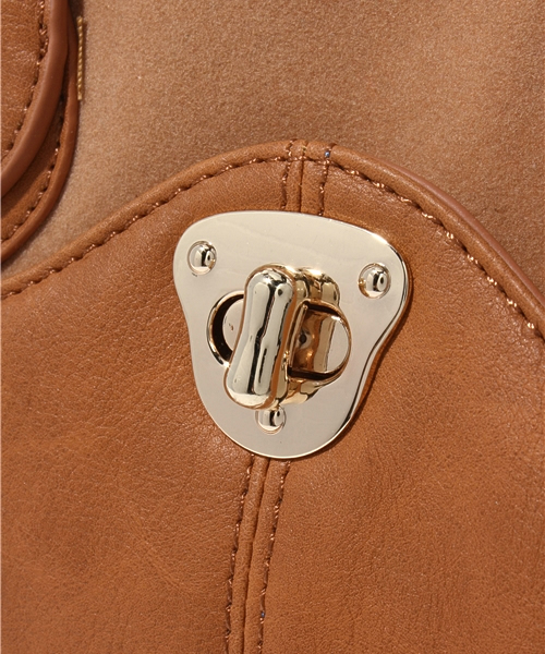 Soareak（ソアリーク）の「【CASSELINI】コンビポケットボストン（ボストンバッグ・レディース・アイボリー/ブルー/キャメル・FREE）」の8枚目の写真