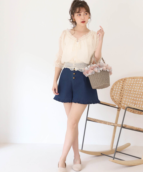 セール】フリルOTONAショートパンツ（その他パンツ）｜one after