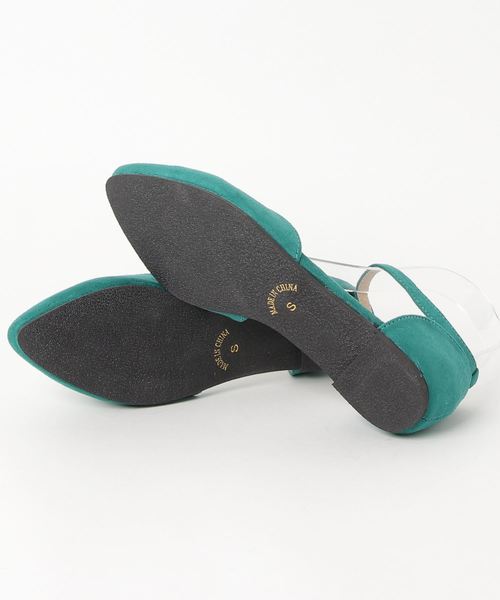 KOBE LETTUCE（コウベレタス）の「アンクルストラップサイドカットフラットパンプス（パンプス・レディース・その他1/ブラック/ベージュ/イエロー/ピンク/ブルー/グレー/レッド/グリーン・LL/S/M/L）」の10枚目の写真