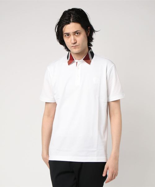 BLACK LABEL CRESTBRIDGE（ブラックレーベル・クレストブリッジ）の「エンブロイダリーギザスヴィンポロ（ポロシャツ・メンズ・ネイビー/オフホワイト/ブルー系その他2/ブラック/レッド・M/3L/L/LL/S）」の8枚目の写真