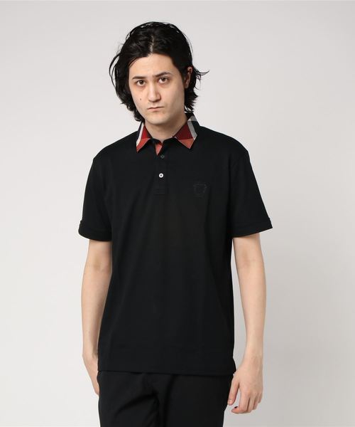 BLACK LABEL CRESTBRIDGE（ブラックレーベル・クレストブリッジ）の「エンブロイダリーギザスヴィンポロ（ポロシャツ・メンズ・ネイビー/オフホワイト/ブルー系その他2/ブラック/レッド・M/3L/L/LL/S）」の9枚目の写真