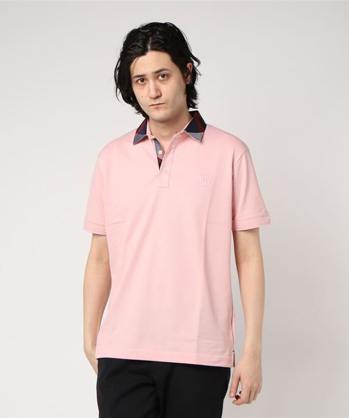 BLACK LABEL CRESTBRIDGE（ブラックレーベル・クレストブリッジ）の「エンブロイダリーギザスヴィンポロ（ポロシャツ・メンズ・ネイビー/オフホワイト/ブルー系その他2/ブラック/レッド・M/3L/L/LL/S）」の12枚目の写真