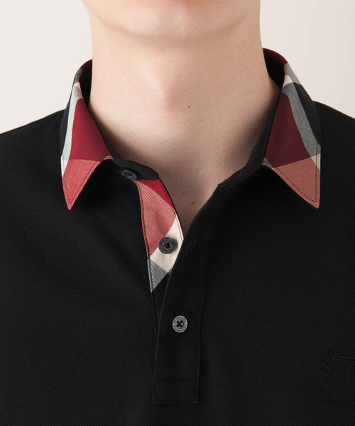 BLACK LABEL CRESTBRIDGE（ブラックレーベル・クレストブリッジ）の「エンブロイダリーギザスヴィンポロ（ポロシャツ・メンズ・ネイビー/オフホワイト/ブルー系その他2/ブラック/レッド・M/3L/L/LL/S）」の18枚目の写真