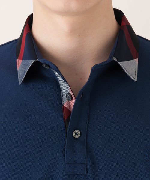 BLACK LABEL CRESTBRIDGE（ブラックレーベル・クレストブリッジ）の「エンブロイダリーギザスヴィンポロ（ポロシャツ・メンズ・ネイビー/オフホワイト/ブルー系その他2/ブラック/レッド・M/3L/L/LL/S）」の19枚目の写真