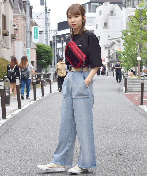 w closet(ダブルクローゼット)の「DICKIES×wcloset ウエストポーチ(ボディバッグ/ウエストポーチ・レディース・ブラック/レッド/イエロー・FREE)」の13枚目の写真