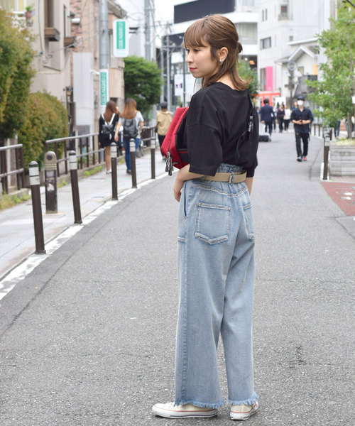 w closet(ダブルクローゼット)の「DICKIES×wcloset ウエストポーチ(ボディバッグ/ウエストポーチ・レディース・ブラック/レッド/イエロー・FREE)」の15枚目の写真