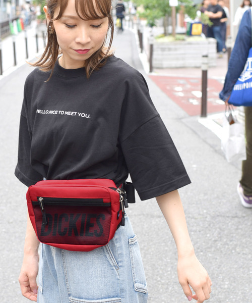 w closet(ダブルクローゼット)の「DICKIES×wcloset ウエストポーチ(ボディバッグ/ウエストポーチ・レディース・ブラック/レッド/イエロー・FREE)」の17枚目の写真