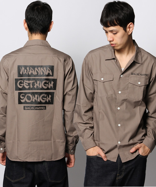 Back Channel（バックチャンネル）の「PRINT WORK SHIRT（シャツ