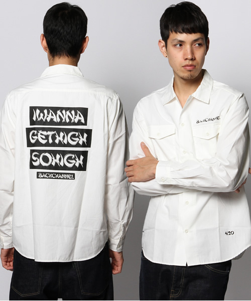 Back Channel（バックチャンネル）の「PRINT WORK SHIRT（シャツ