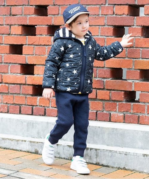 BREEZE(ブリーズ)の「ネット限定 ウォッシャブルニットパンツ 10分丈(その他パンツ・キッズ・ネイビー/カーキ・110/80/120/95/90/100)」の3枚目の写真