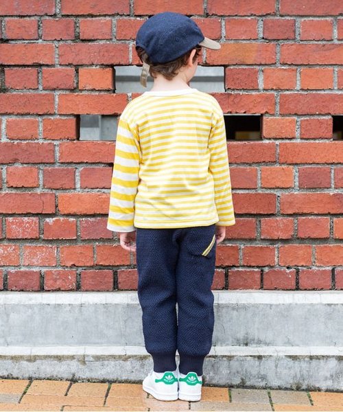 BREEZE(ブリーズ)の「ネット限定 ウォッシャブルニットパンツ 10分丈(その他パンツ・キッズ・ネイビー/カーキ・110/80/120/95/90/100)」の5枚目の写真