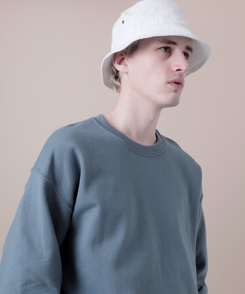 GILDAN（ギルダン）の「ギルダン USA ビッグシルエット ロングスリーブプルオーバークルースウェット(裏起毛)（スウェット・メンズ・ホワイト/ブラック/グレー/ネイビー/オレンジ/ゴールド/パープル/チャコール/マルーン/サンドベージュ/ブラウン系その他/グリーン系その他/グリーン系その他2/インディゴブルー・L/XL/M）」の10枚目の写真