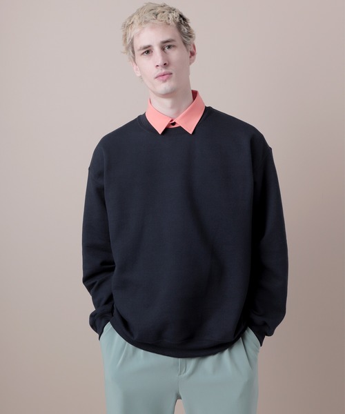 GILDAN（ギルダン）の「ギルダン USA ビッグシルエット ロングスリーブプルオーバークルースウェット(裏起毛)（スウェット・メンズ・ホワイト/ブラック/グレー/ネイビー/オレンジ/ゴールド/パープル/チャコール/マルーン/サンドベージュ/ブラウン系その他/グリーン系その他/グリーン系その他2/インディゴブルー・L/XL/M）」の17枚目の写真