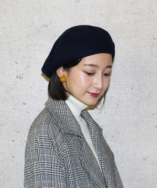 ウールベレー帽