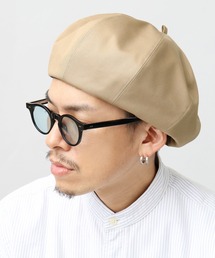 Mr.COVER（ミスターカバー）の「日本製 ボリュームシルエット 8枚パネル ベレー帽（ホップサック・高密度ツイル・太畝コーデュロイ）（ハンチング/ベレー帽）」
