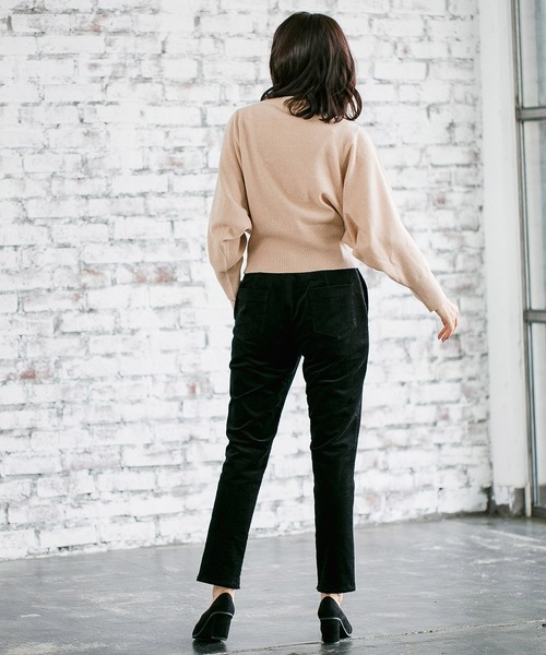 A part by（アパートバイ）の「12GWカシミヤドルマンPO 816917（ニット/セーター・レディース・ブラック/ベージュ/グレー/アイボリー・FREE）」の10枚目の写真