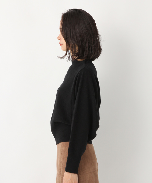 A part by（アパートバイ）の「12GWカシミヤドルマンPO 816917（ニット/セーター・レディース・ブラック/ベージュ/グレー/アイボリー・FREE）」の14枚目の写真