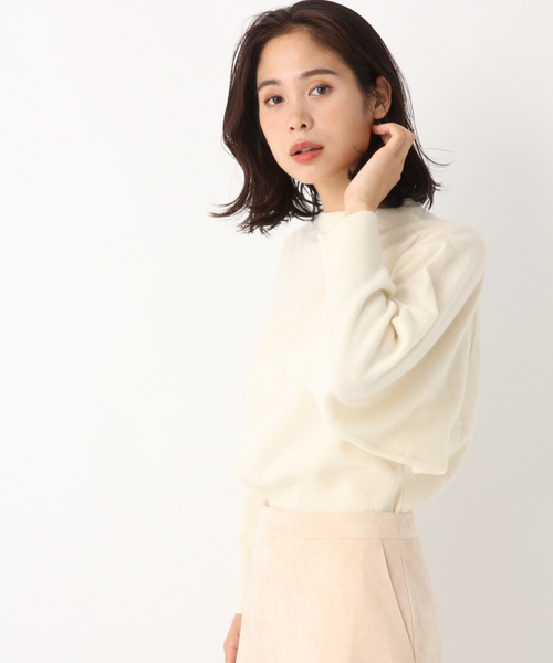 A part by（アパートバイ）の「12GWカシミヤドルマンPO 816917（ニット/セーター・レディース・ブラック/ベージュ/グレー/アイボリー・FREE）」の22枚目の写真