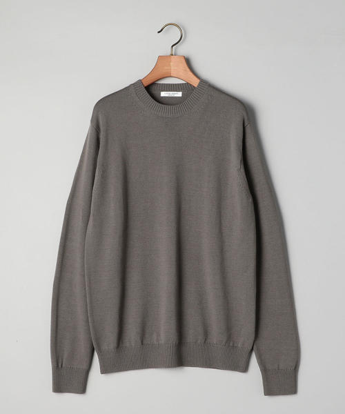 UNITED ARROWS（ユナイテッドアローズ）の「○UASB ミドルゲージ クルーネックニット（ニット/セーター・メンズ・ダークグリーン/ホワイト/グレー/ブラック/モカ・MEDIUM/SMALL/X-LARGE/LARGE）」の6枚目の写真