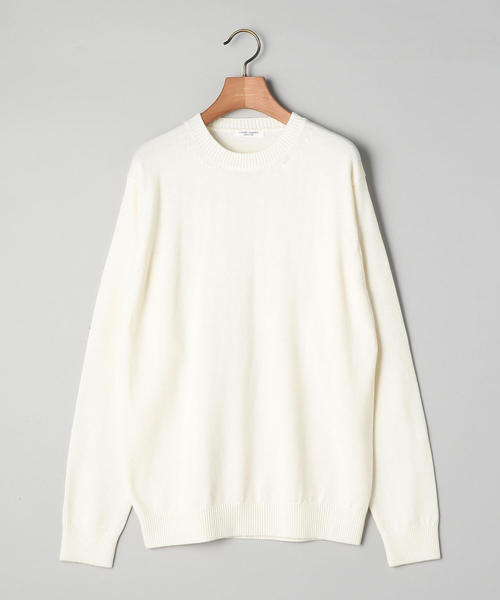 UNITED ARROWS（ユナイテッドアローズ）の「○UASB ミドルゲージ クルーネックニット（ニット/セーター・メンズ・ダークグリーン/ホワイト/グレー/ブラック/モカ・MEDIUM/SMALL/X-LARGE/LARGE）」の8枚目の写真