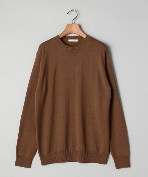 UNITED ARROWS（ユナイテッドアローズ）の「○UASB ミドルゲージ クルーネックニット（ニット/セーター・メンズ・ダークグリーン/ホワイト/グレー/ブラック/モカ・MEDIUM/SMALL/X-LARGE/LARGE）」の10枚目の写真