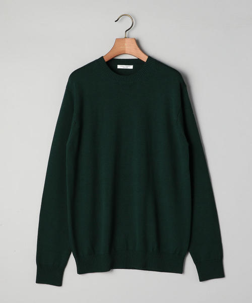 UNITED ARROWS（ユナイテッドアローズ）の「○UASB ミドルゲージ クルーネックニット（ニット/セーター・メンズ・ダークグリーン/ホワイト/グレー/ブラック/モカ・MEDIUM/SMALL/X-LARGE/LARGE）」の11枚目の写真