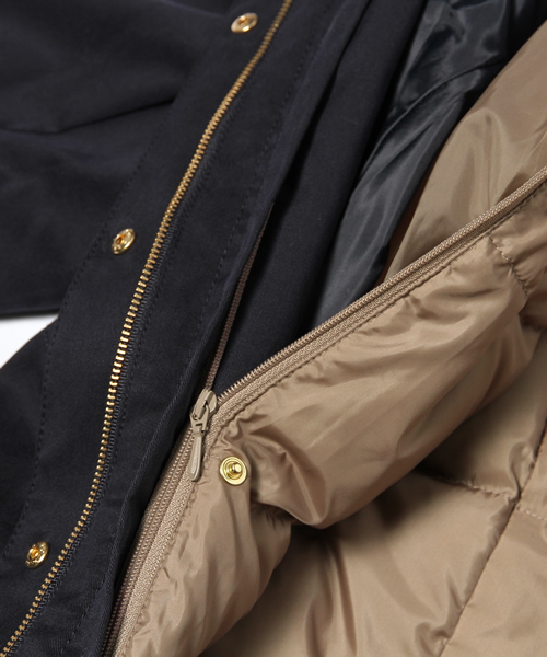 ANY SIS（エニィスィス）の「３ＷＡＹモッズコート（モッズコート・レディース・カーキ系/ベージュ系/ネイビー系・1/2/3）」の6枚目の写真