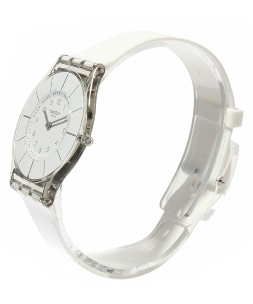 BEAUTY&YOUTH UNITED ARROWS（ビューティーアンドユースユナイテッドアローズ）の「＜SWATCH＞ WHITE CLASSINESS¨§（アナログ腕時計・メンズ・ホワイト・フリー）」の3枚目の写真